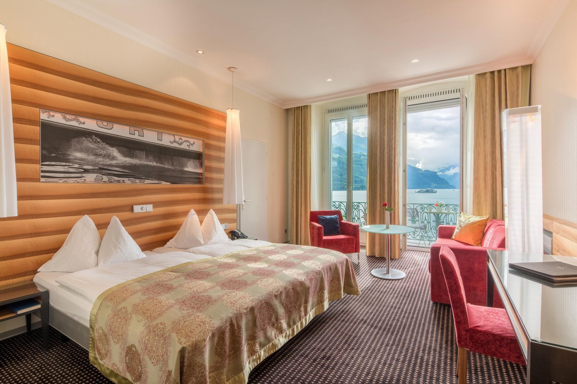 Seehotel Waldstaetterhof Swiss Quality Brunnen Exterior foto